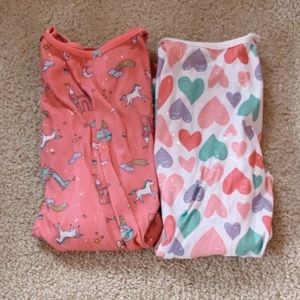 Set of 2 Carters Nightgowns